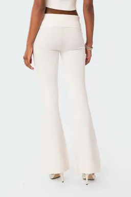Pantalón tejido desiree tiro bajo de Edikted en Pantalones para argentina