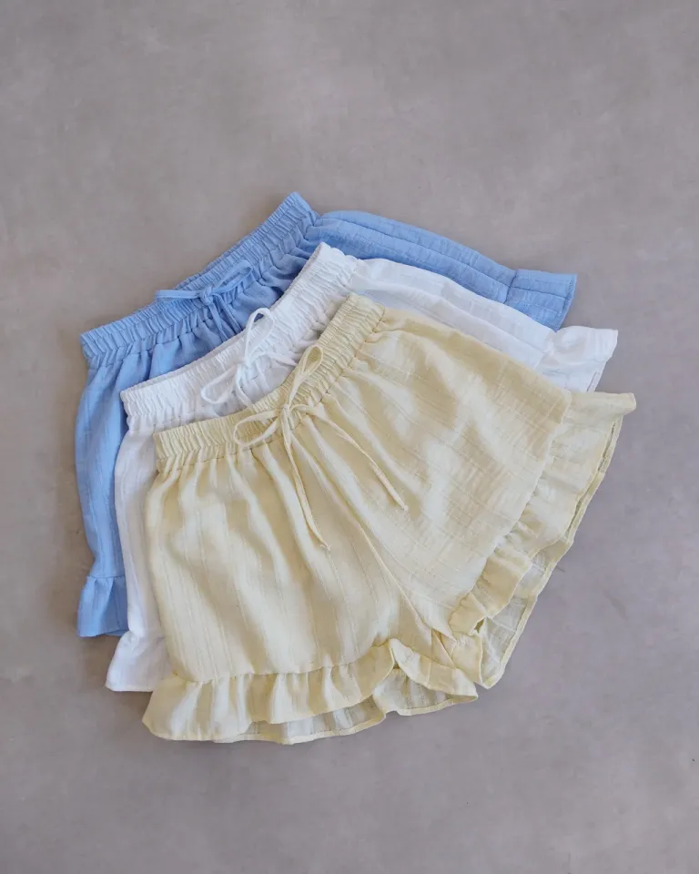 Falda de lino texturizado de corte vaporoso y silueta acampanada de Lemmon en Faldas para argentina