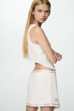 Top con lazo strass de Mango en Tops para argentina