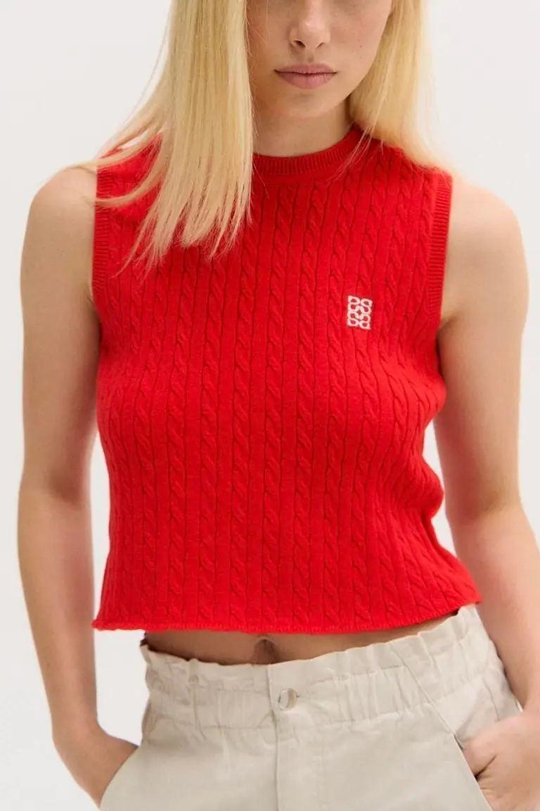 Blusa trenzada bordada de Sky en Tops para argentina