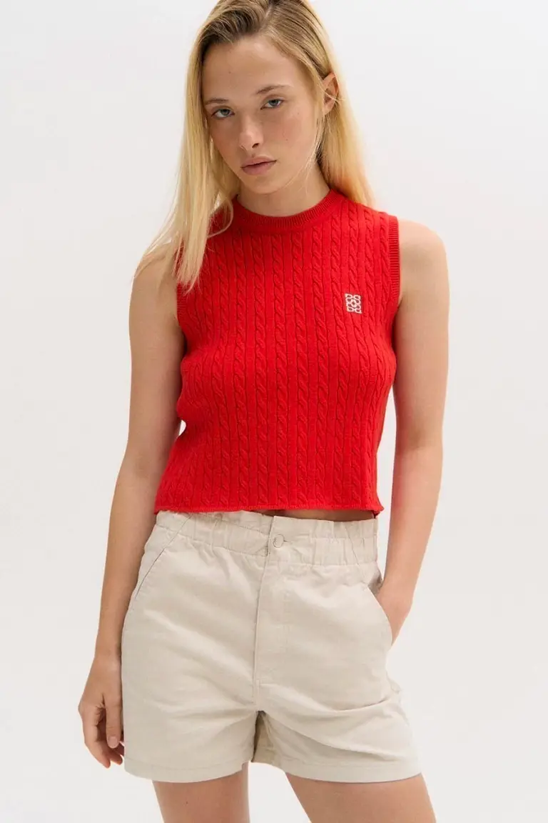 Blusa trenzada bordada de Sky en Tops para argentina