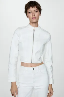 Campera denim cremallera de Mango en Chaquetas para argentina