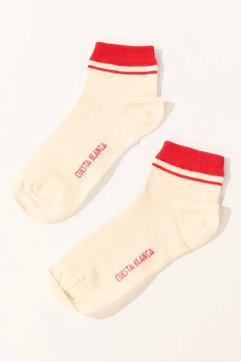 Calcetines rayados estilo vintage de algodón para mujer de Cuesta Blanca en Ropa Interior y Medias para argentina