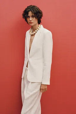Blazer traje lino de Mango en Blazers para argentina