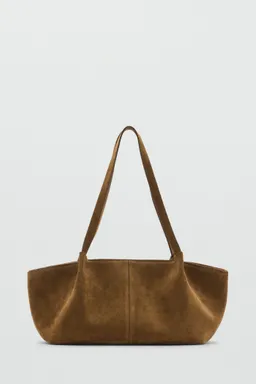 Bolso serraje doble asa de Mango en Bolsos y Carteras para argentina