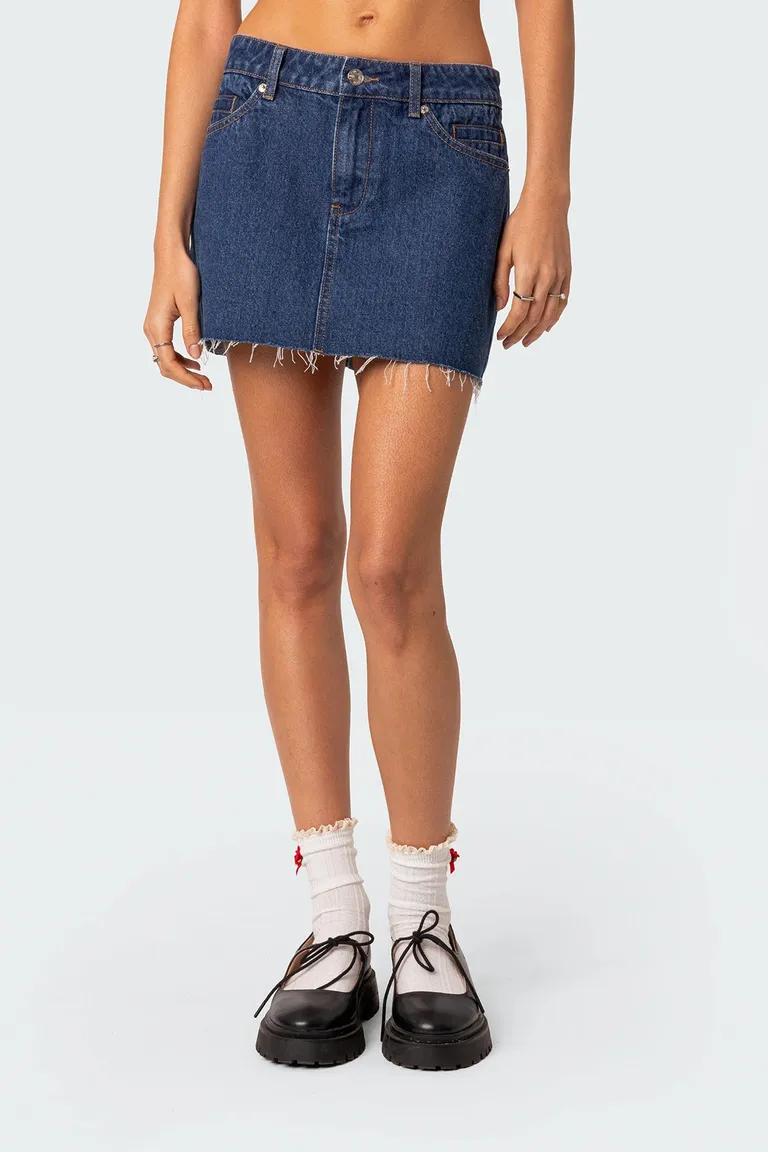Minifalda denim jessie de Edikted en Faldas para argentina