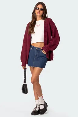 Minifalda denim jessie de Edikted en Faldas para argentina