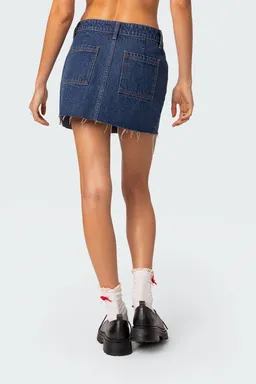 Minifalda denim jessie de Edikted en Faldas para argentina