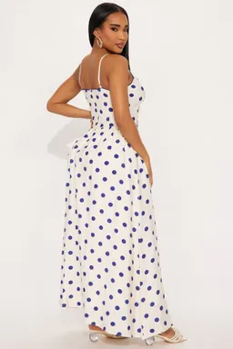 Maxi vestido lunares mia de Fashion Nova en Vestidos para argentina
