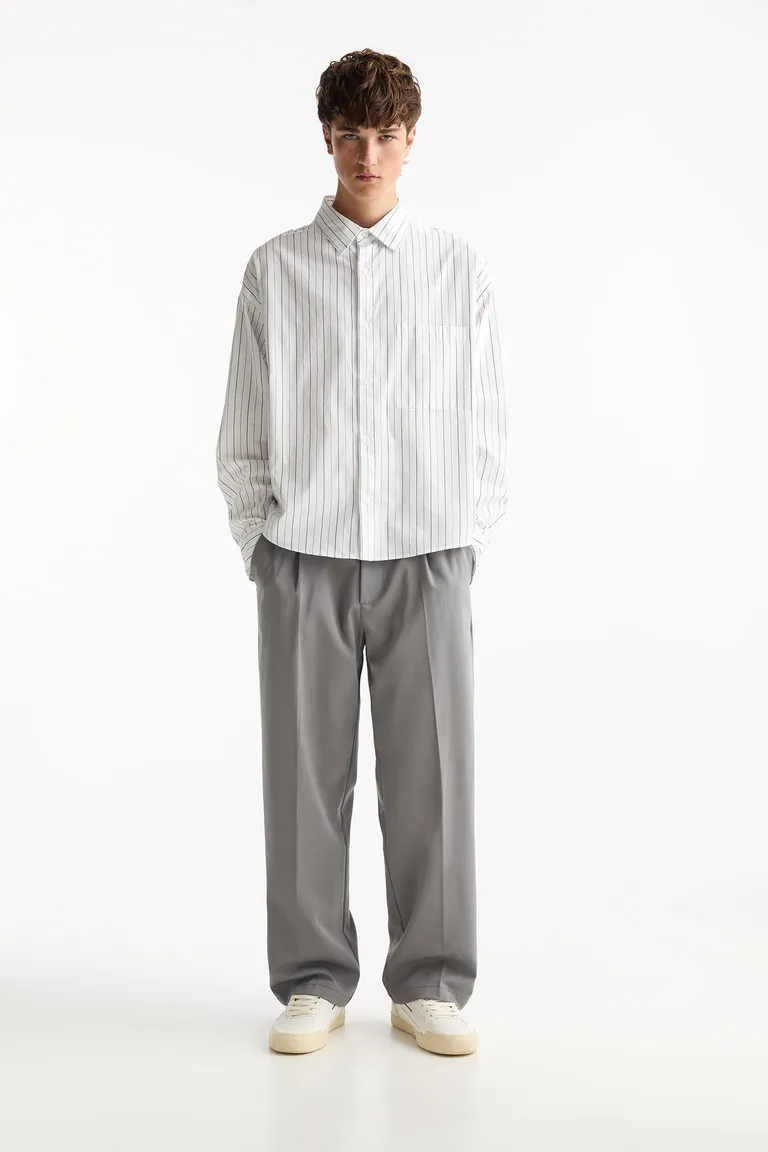 Pantalón tailoring wide leg de Pull&Bear en Pantalones para argentina