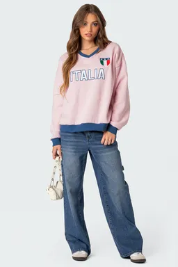 Buzo oversized italia de Edikted en Buzos y Sweaters para argentina