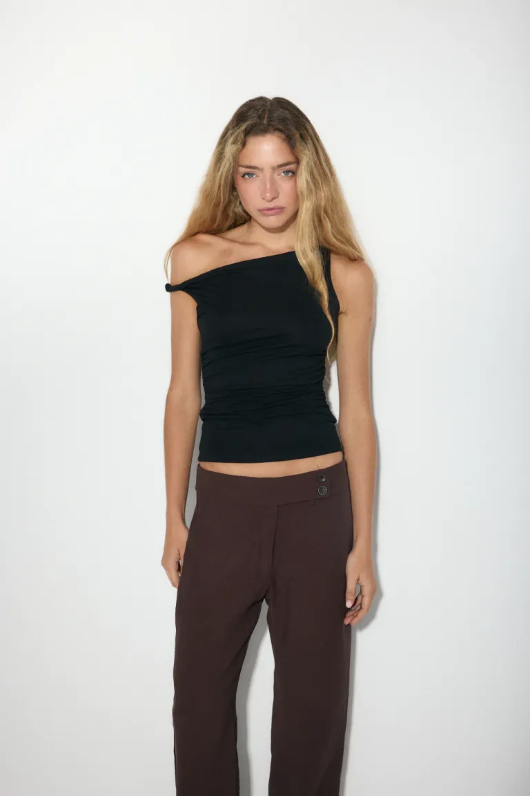 Musculosa con Fruncidos de Audaz en Tops para argentina