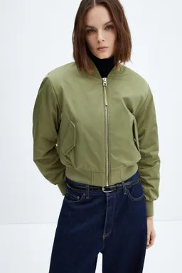 Chaqueta bomber oversize de Mango en Chaquetas para argentina