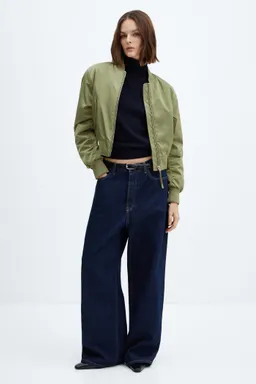 Chaqueta bomber oversize de Mango en Chaquetas para argentina