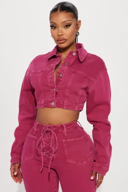 Campera jean oasis elastizada de Fashion Nova en Chaquetas para argentina