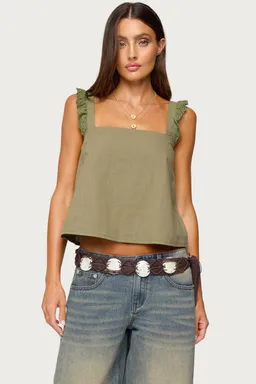 Top estilo lino viviana de Edikted en Tops para argentina