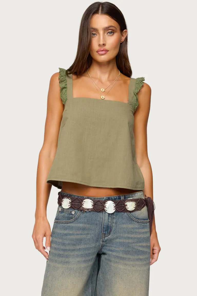 Top estilo lino viviana de Edikted en Tops para argentina