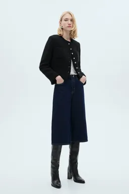 Chaqueta tweed botones joya de Mango en Chaquetas para argentina