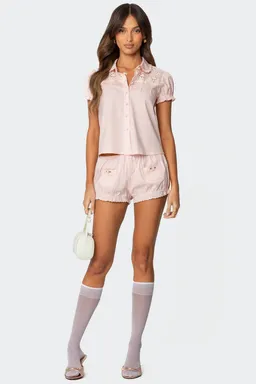 Shorts bombachos lona de Edikted en Shorts para argentina