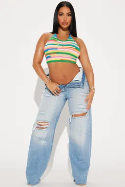 Top crochet paraíso veraniego de Fashion Nova en Tops para argentina