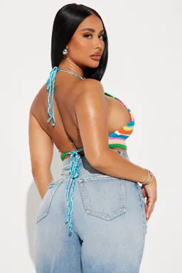 Top crochet paraíso veraniego de Fashion Nova en Tops para argentina
