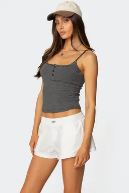 Musculosa henley rayada de Edikted en Tops para argentina
