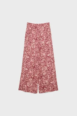 Pantalón palazzo fluido estampado de Stradivarius en Pantalones para argentina
