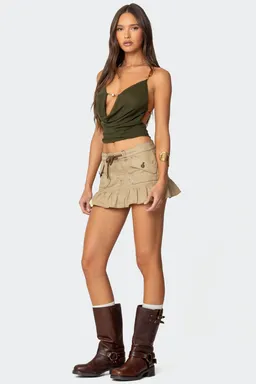 Mini falda peplum ninna de Edikted en Faldas para argentina