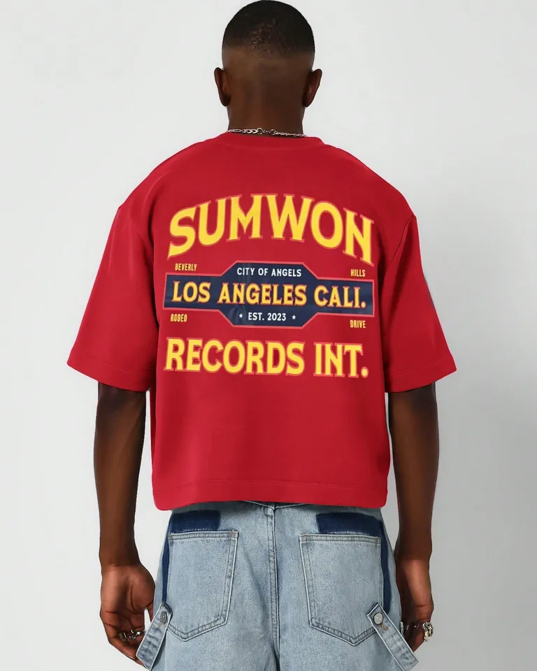 Camiseta corta estampado gráfico de Sumwon en Remeras y Polos para argentina