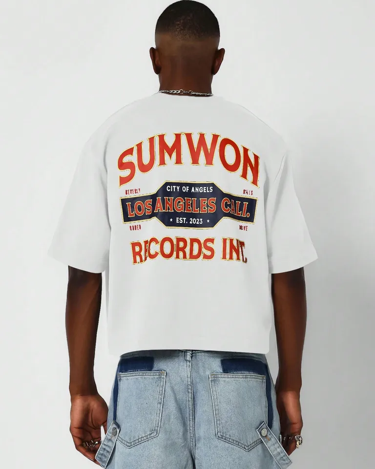 Camiseta corta estampado gráfico de Sumwon en Remeras y Polos para argentina