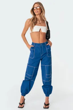 Crop top valeria corte de Edikted en Tops para argentina