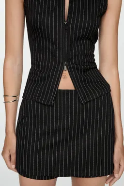 Falda pantalón rayas de Mango en Faldas para argentina