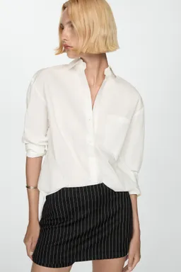 Falda pantalón rayas de Mango en Faldas para argentina