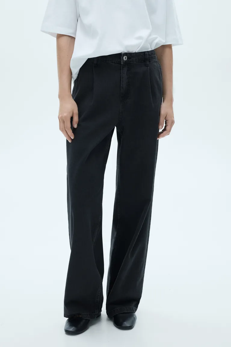 Jeans rectos con pinzas de Mango en Pantalones para argentina
