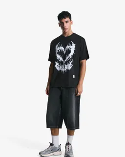 Remera manga corta estampada de Bershka en Remeras y Polos para argentina