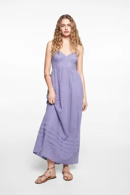 Maxi vestido texturado de Mango Teen en Vestidos para argentina