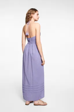 Maxi vestido texturado de Mango Teen en Vestidos para argentina