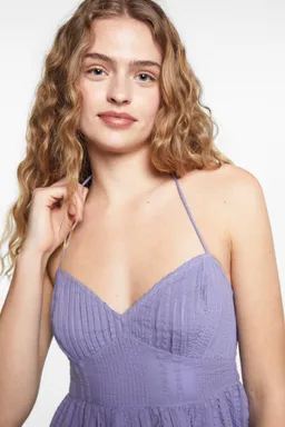 Maxi vestido texturado de Mango Teen en Vestidos para argentina