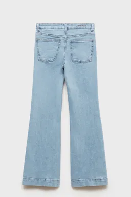 Jeans flare con bolsillos de Mango Teen en Pantalones para argentina
