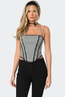 Corset detalle encaje de Edikted en Bodies para argentina