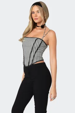Corset detalle encaje de Edikted en Bodies para argentina