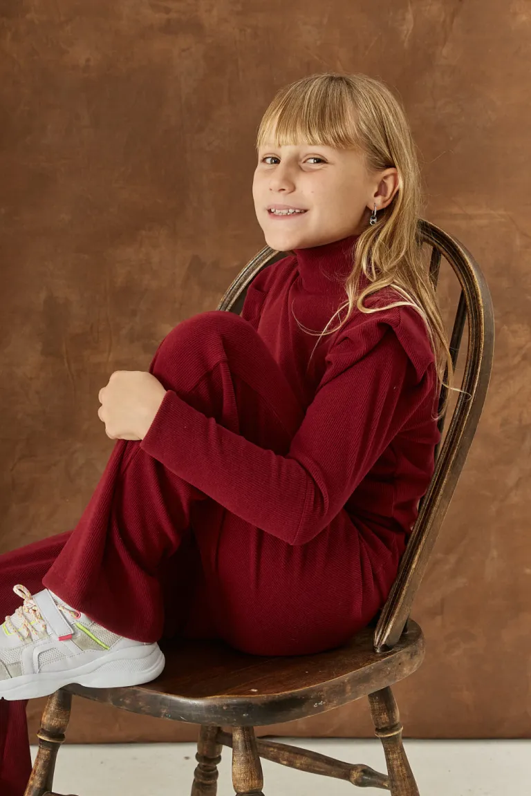 Remera de lanilla con pinzas en los hombros para mujer de Belle en Remeras para argentina