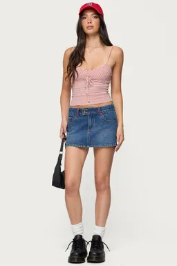 Musculosa rayada escote cucharita de Edikted en Tops para argentina