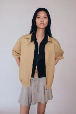 Campera bomber oversize denim de Mango en Chaquetas para argentina