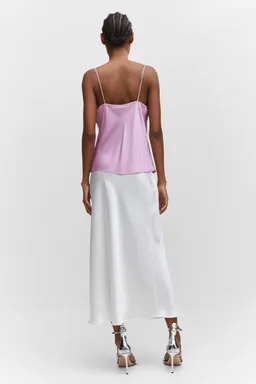 Top lencero satinado de Mango en Tops para argentina
