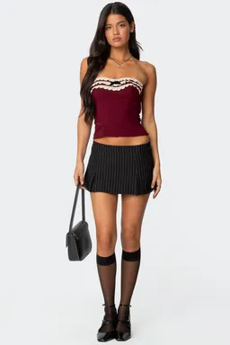 Top strapless con volantes de Edikted en Tops para argentina
