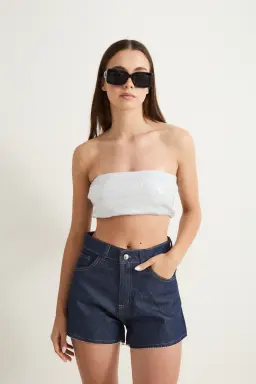 Strapless zendaya lentejuela de Audaz en Tops para argentina