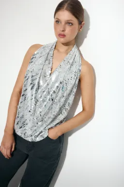 Blusa drapeada zuzen de Audaz en Tops para argentina