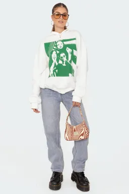 Buzo con capucha mono print de Edikted en Buzos y Sweaters para argentina