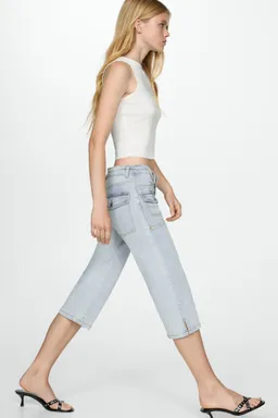 Jeans capri rectos de Mango en Pantalones para argentina